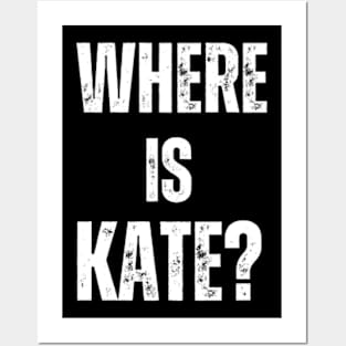 Where-is-Kate? Posters and Art